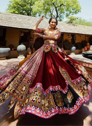 Butter Silk Lehenga Set 7