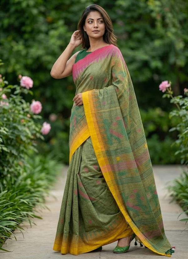 Pure Handloom Monipuri Saree