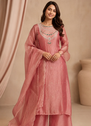 Salsa Tissue Kurta Pant Dupatta Set | Indian Women's Traditional Fashion Online Australia 10