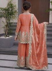 Kids Fandy Silk Dress Set 6