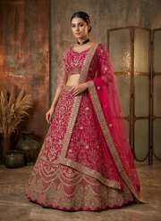Butterfly Net Lehenga Choli with Sequin Embroidery 5