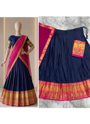 South‑Style Kanci Cotton Silk Lehenga | Indian Traditional Lehenga Online Australia 5