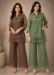 Premium Salsa Tissue Co‑ord Set 2