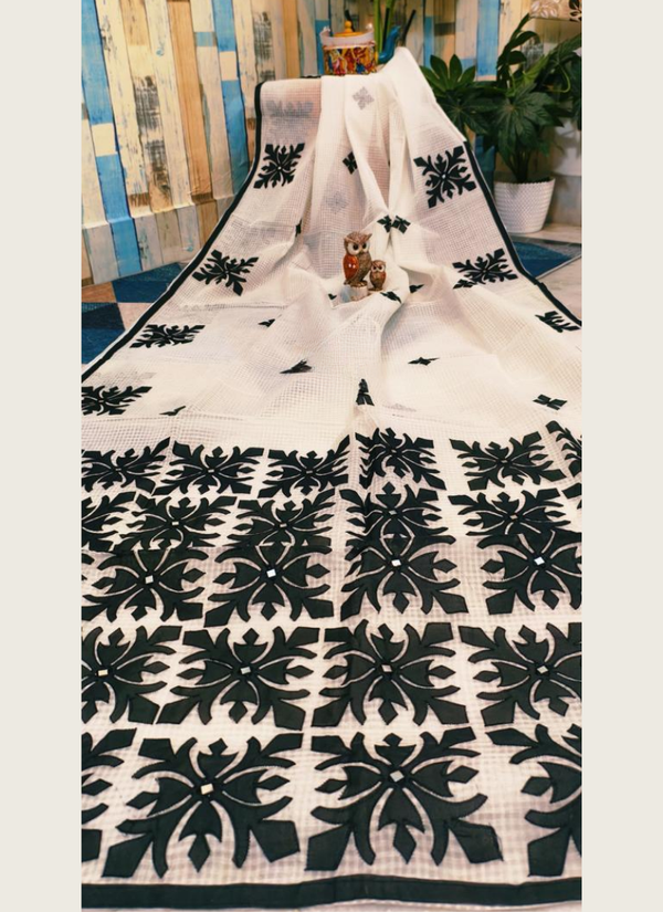 Kota Applique Saree