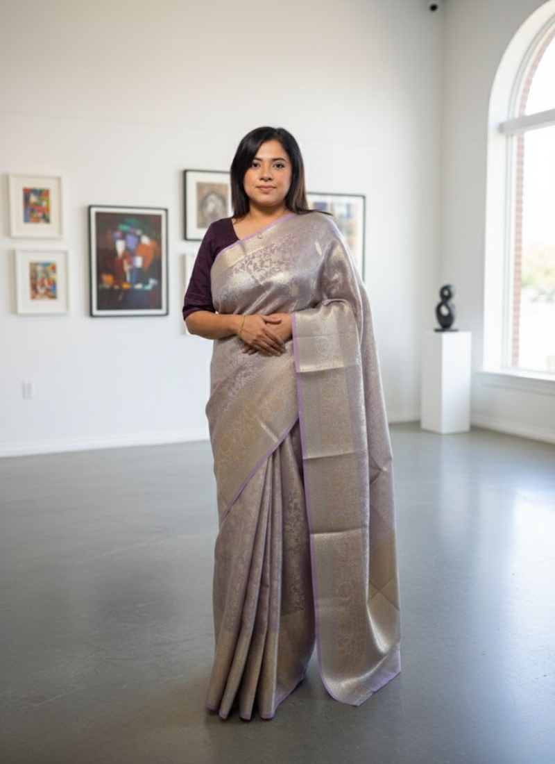 Banarasi Tissue Saree – Elegant Handwoven Tradition