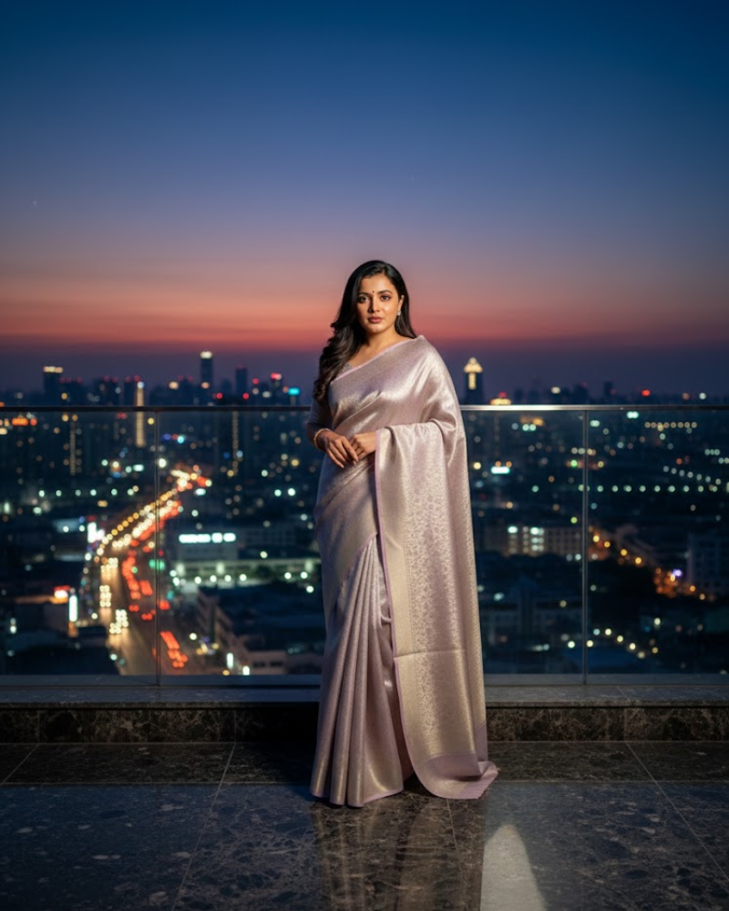 Banarasi Tissue Saree – Elegant Handwoven Tradition