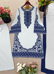Elegant Fox Georgette Palazzo Set with Dupatta 7