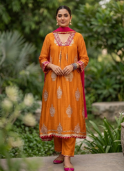 Benaras Mul Chanderi Kurta Set | Luxury Indian Traditional Fashion Australia 4