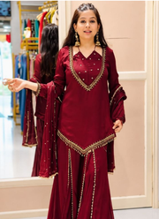 Designer Roman Glass Anarkali Suit, Indian women's Clothing Australia 6