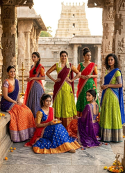 South‑Style Kanjivaram Silk Lehenga 6