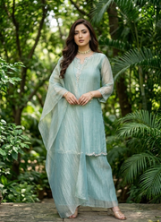 Salsa Tissue Kurta Palazzo Set 8