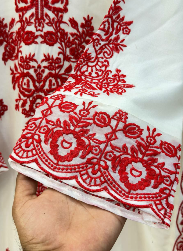 Rayon Cotton Kurti Set with Silk Dupatta