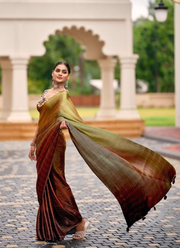 Silk Saree with Matching Blouse, indian Designer Saree & Traditional Fashion Australia 7