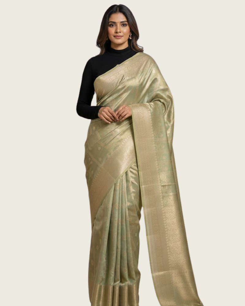 Banarasi Tissue Saree – Handwoven Elegance Tradition