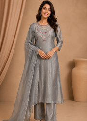 Salsa Tissue Kurta Set | Indian Festive & Celebration Wear for Women Australia 13