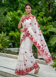 Kota Applique Saree – No Blouse Piece 6