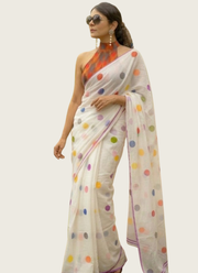 Mul Cotton Handloom Saree 7