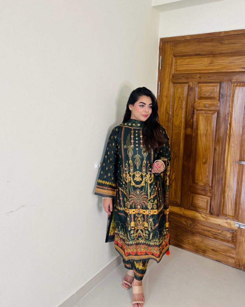 Light Purple Chinon Silk Salwar Suit – Pearl & Pipe Work