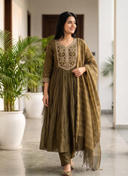 Indian Traditional Mul Chanderi Kurta Set | Women's Fashion Australia 10