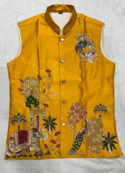 Premium Indian Men’s Koti Set | Malai Satin Ethnic Fashion Online Australia 2