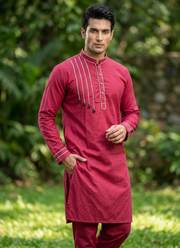 Men’s Kurta Pajama Set – Pure Cotton by Galaxy 2