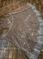 Premium Net Cocktail Lehenga Choli with Heavy Sequins Embroidery + Dupatta 7