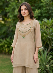Tissue Co‑ord Set – Jewellery Work 3