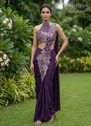 Star Georgette Saree, Modern Indian Outfit Australia 6