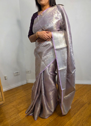 Banarasi Tissue Saree – Handwoven Traditional Elegance 8