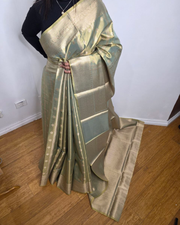 Banarasi Tissue Saree – Handwoven Elegance Tradition 8