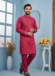 Men’s Kurta Pajama Set – Pure Cotton by Galaxy 3