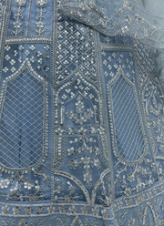 Butterfly Net Bridal Lehenga Choli with Sequins & Codding Embroidery + Dupatta 9