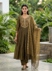 Indian Traditional Mul Chanderi Kurta Set | Women's Fashion Australia 12