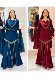 Designer Roman Glass Anarkali Suit, Indian women's Clothing Australia 4