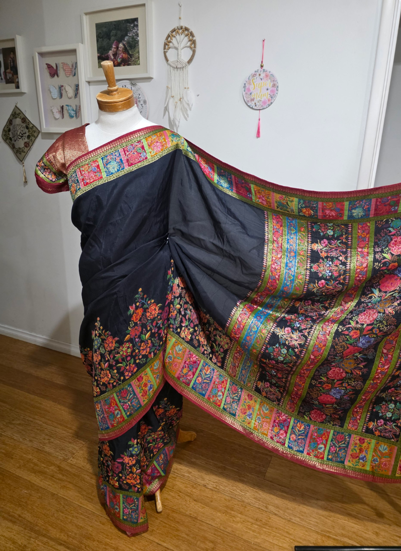 Pure Kani Silk Saree – Silk Mark Certified