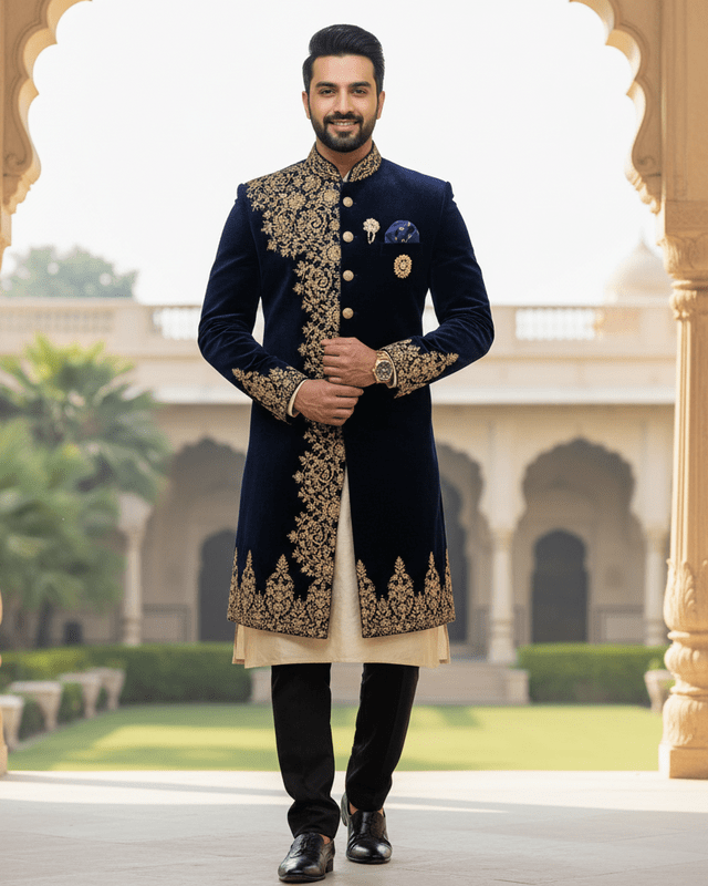 Gleemium Fashion Indowestern Sherwani Online Shop in Australia