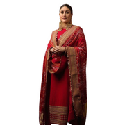 Red Georgette Salwar Kameez – Karwa Chauth Special Elegance 1