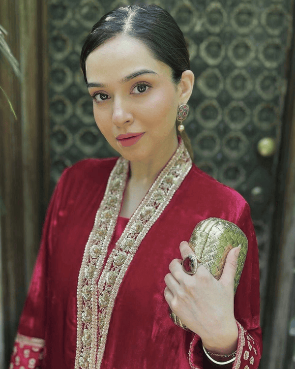 Winter Collection Velvet Suit – Embroidered Heavy Viscose