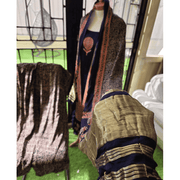 Green Ajrak Salwar Suit – Pure Modal with Jari Border Dupatta 7