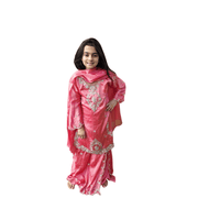 Silk Sharara Suit for Girls – Festive Ethnic Wear for Kids 7