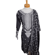 Black Pakistani Salwar Suit – Cotton Pajama 7