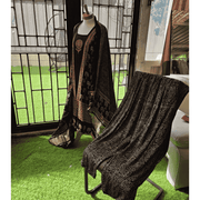 Green Ajrak Salwar Suit – Pure Modal with Jari Border Dupatta 10
