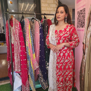 Pakistani Chiffon Gota Patti Suit – Elegant Ethnic Wear for Women 8