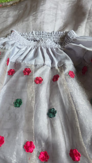 Multicolor Cotton Lehenga for Kids – Vibrant Festive Wear 7
