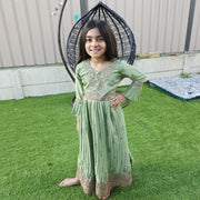 Silk Anarkali Gown for Kids – Elegant Wear for Girls 5