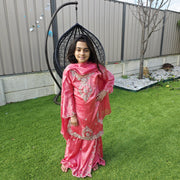 Silk Sharara Suit for Girls – Festive Ethnic Wear for Kids 8