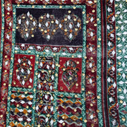 Velvet Winter Shawl with Mirror & Sequence Work – Ladies Shawl 9