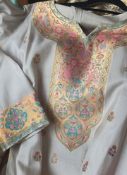 Pure Kani Silk Salwar Suit – Handwoven Rich Work | Artisan Indian Ethnic Fashion 2