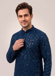 Diwali Heavy Sequin Kurta for Men – Sequin & Mirror Work Kurta in 10 Designs with Optional Pyjama 15