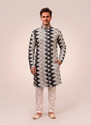 Diwali Heavy Sequin Kurta for Men – Sequin & Mirror Work Kurta in 10 Designs with Optional Pyjama 25